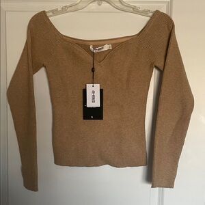 Women's Tan Sweater